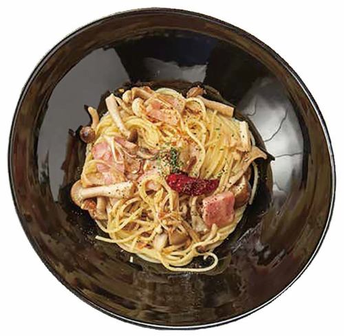 This peperoncino with bacon