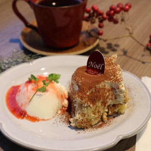 デザート２種盛りプレートｘ'masデザート2種盛り