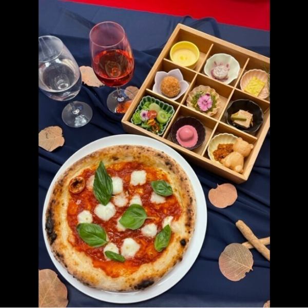 [9 types of appetizers + pizza or pasta] Lunch A ¥1650 (tax included)