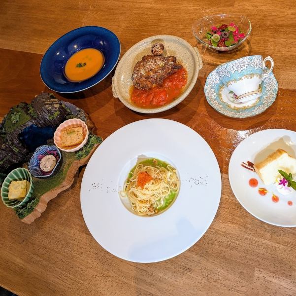 【シェフおススメのランチ】スモーク香るコトレッタ(イタリアンカツレツ)が楽しめる贅沢なランチです☆