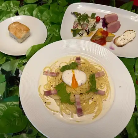 カルボナーラパスタセット
