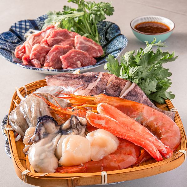 【鮮度の良い旬の食材を厳選】海鮮鉄板焼き　各種1000円(税込)～