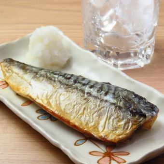 サバ塩焼き