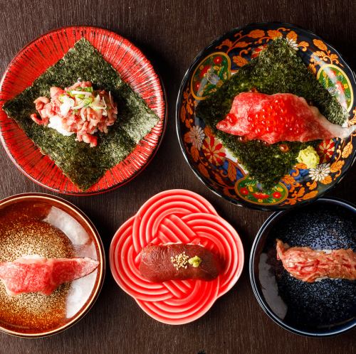 極上の味わい！絶品常陸牛にぎりを堪能