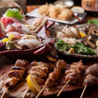 ★★忘年会6000円コース（10品）2.5時間飲み放題　7000円→6000円