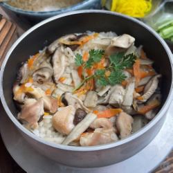 chicken boiled rice