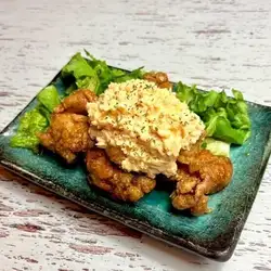 Chicken Nanban with homemade garlic tartar sauce