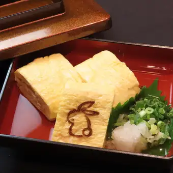 麦うさぎの出し巻き卵