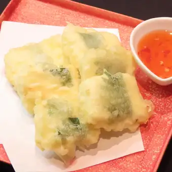 クリームチーズの天婦羅