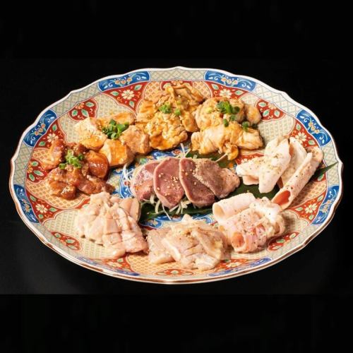 【店主厳選のホルモン9種】しま田盛り