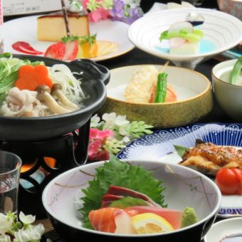 2 hours all-you-can-drink included ◎Kaiseki course 6000 yen 12 dishes (tax included price)