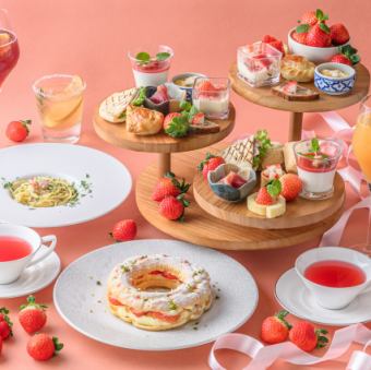 【토일 축하 애프터눈 티】 딸기 애프터눈 티