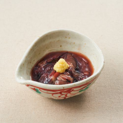 Pickled firefly squid