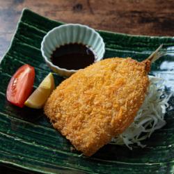 大判アジフライ