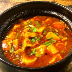 吾作名物!土鍋の麻婆豆腐