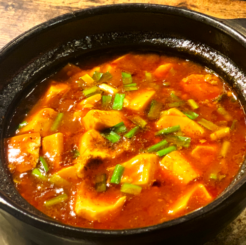 吾作名物!土鍋の麻婆豆腐