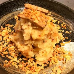 いぶりがっこのポテトサラダ