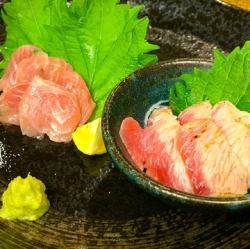 まぐろの希少部位盛り合わせ(1人前)