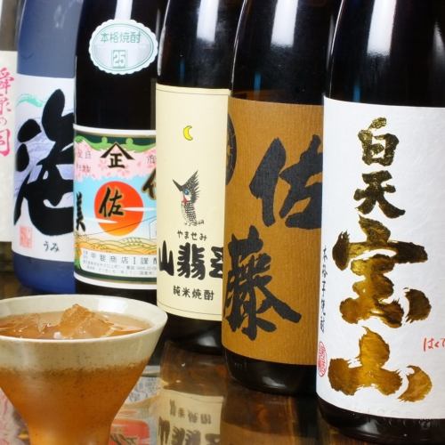 鮮魚に合う焼酎＆日本酒