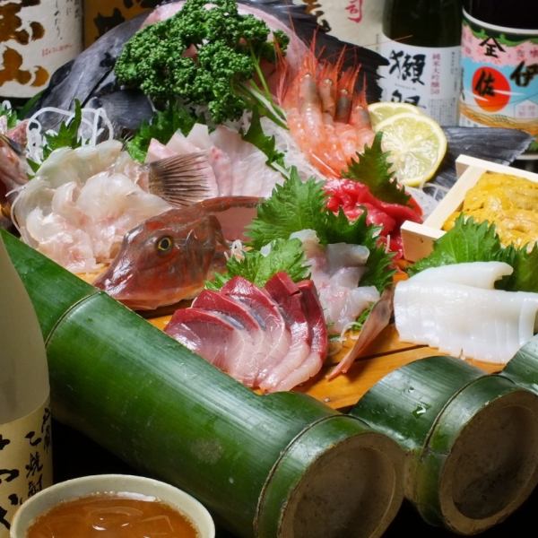 【ご宴会にお薦め！】　豪華プラン2H飲み放題付9品3800円/10品4500円/11品5800円!!お好きなコースを♪