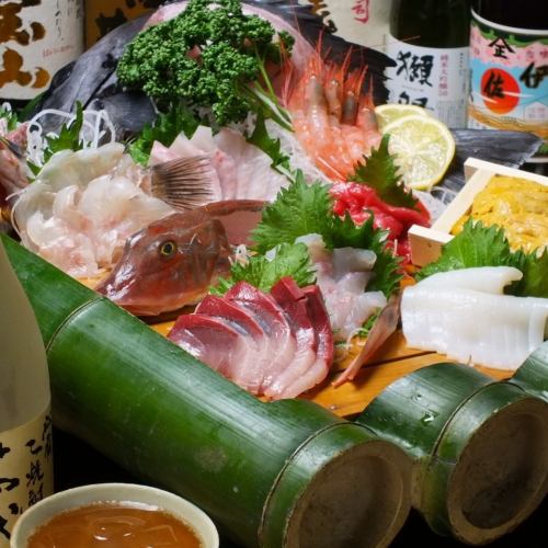 【ご宴会にお薦め！】　豪華プラン2H飲み放題付9品3800円/10品4500円/11品5800円!!お好きなコースを♪