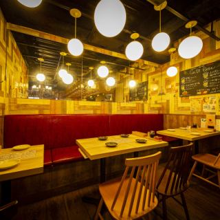 宴会、女子会など団体様にも最適です◎