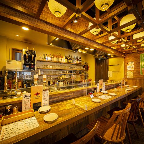 目の前で焼き上げる!