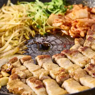 【飲み放題付き】サムギョプサルコース◆サムギョプサルを中心にトッポギなどを楽しめるプラン