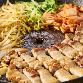 【飲み放題付き】サムギョプサルコース◆サムギョプサルを中心にトッポギなどを楽しめるプラン