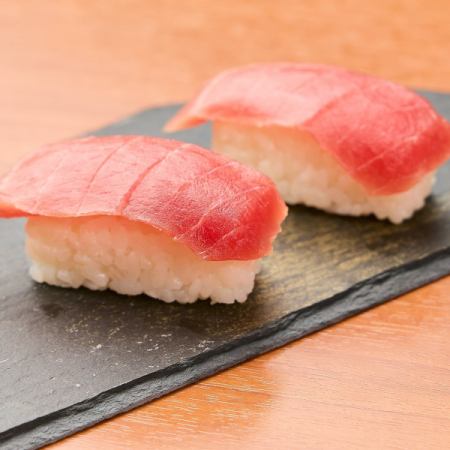 握り寿司マグロ2貫