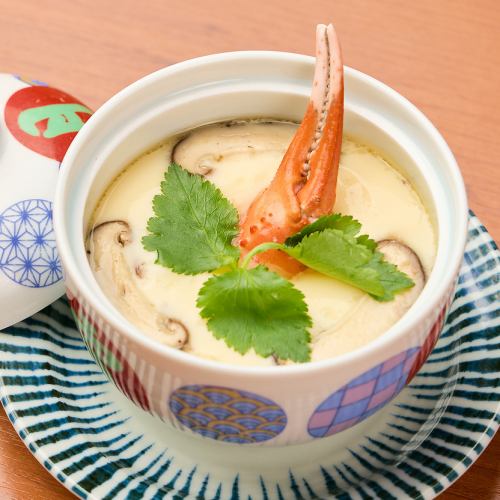 蟹の茶碗蒸し