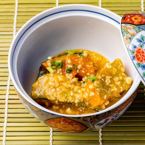 かぼちゃの旨煮 そぼろあんかけ