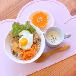 おこさまサバそぼろ丼