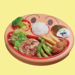 福よしハンバーグ　アンパンマンプレート
