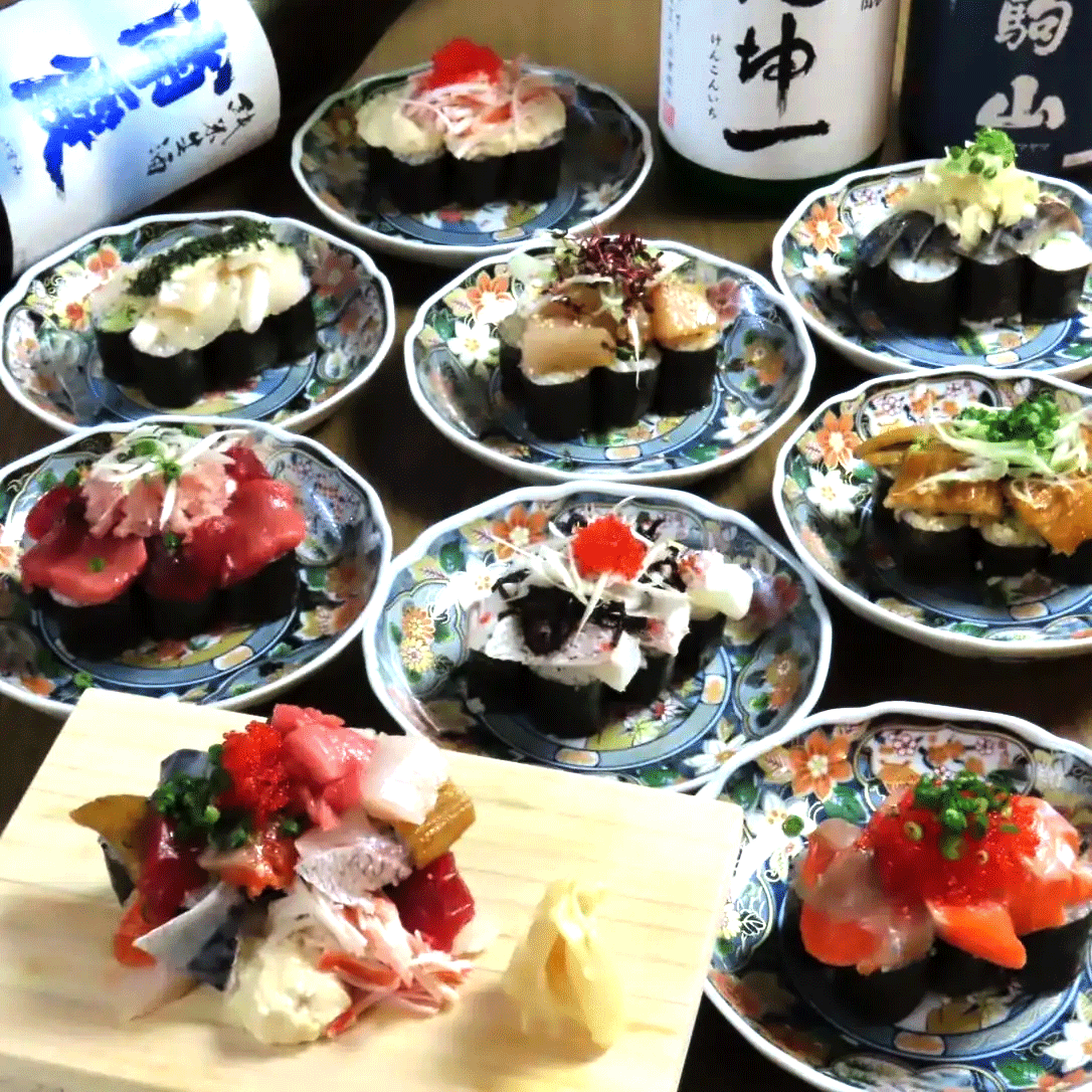 If you're not sure what to get, try this first! Datenokura's [Original Nokke Sushi]