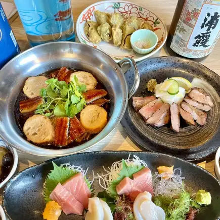 6500⇒5000【周年祭】前日予約OK！名物牛たん焼・お刺身～鰻まで！残暑のキャンペーン宴会コース