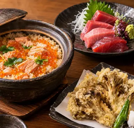 6500⇒5000【お得】【特別限定】前日OK！牛たん焼・お刺身～はらこ飯まで！スペシャル宴会コース