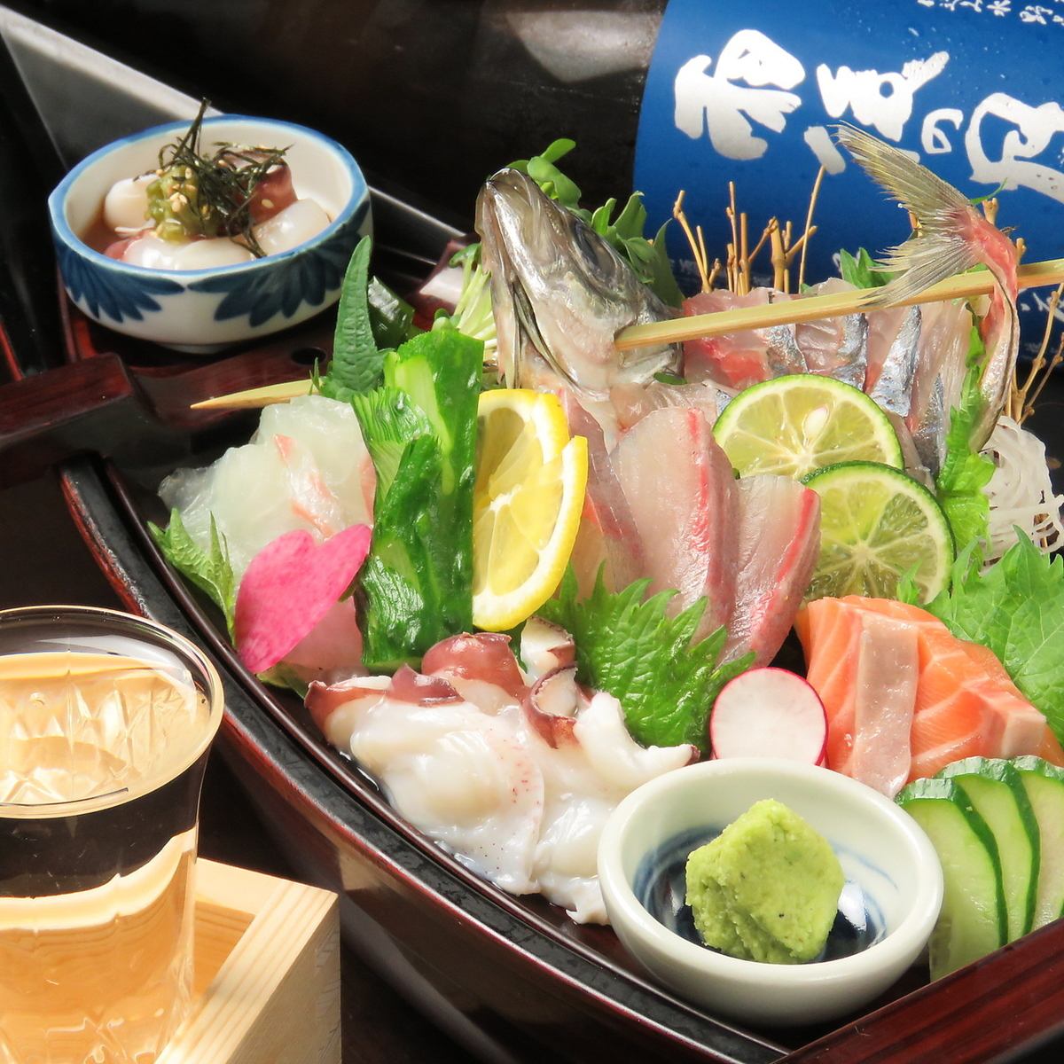 [Narukawa] Confidence in freshness.We offer fresh seasonal fish!