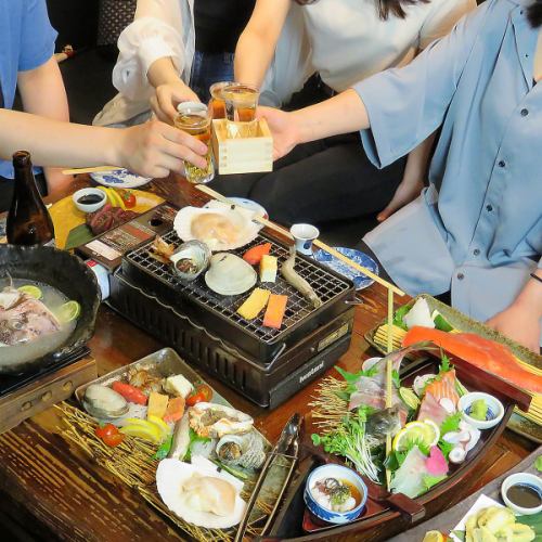 The perfect restaurant for various parties such as year-end parties♪