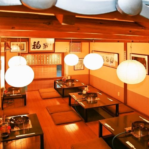 ゆったり20名迄掘りごたつ