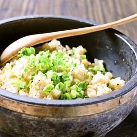 Stone-grilled fried rice