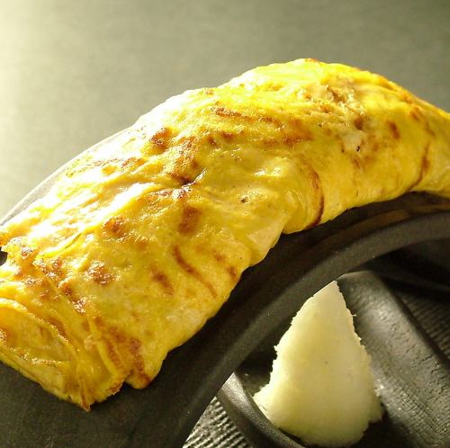 Tenkuu Ohashi rolled egg with melted cheese