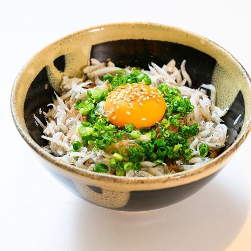Sky whitebait rice