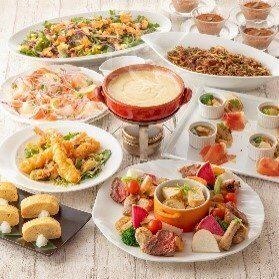 <3/3~>《包间保证》【芝士火锅套餐】7道菜，2小时畅饮¥5,500 ⇒ ¥5,000（含税）