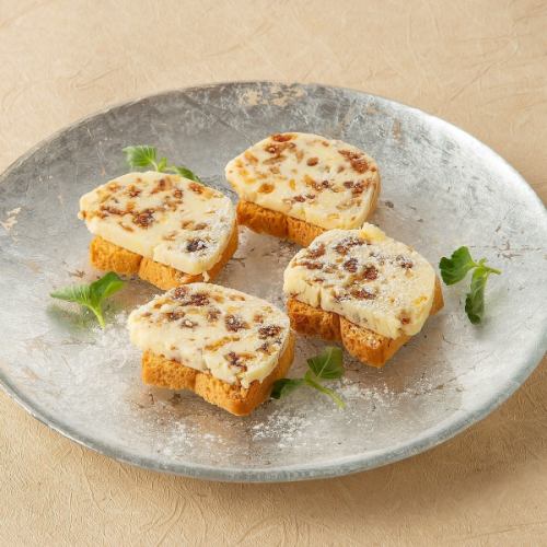 いちじくバターのミニトースト