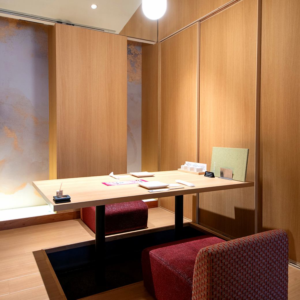 デートは誰にも邪魔されない個室が◎2名用の個室充実！