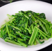 クウシンサイの炒め