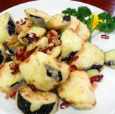 なすの塩胡椒揚げ/なすの醤油煮