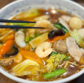 五目あんかけラーメン