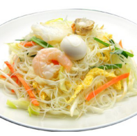 焼きビーフン/五目あんかけ焼きそば